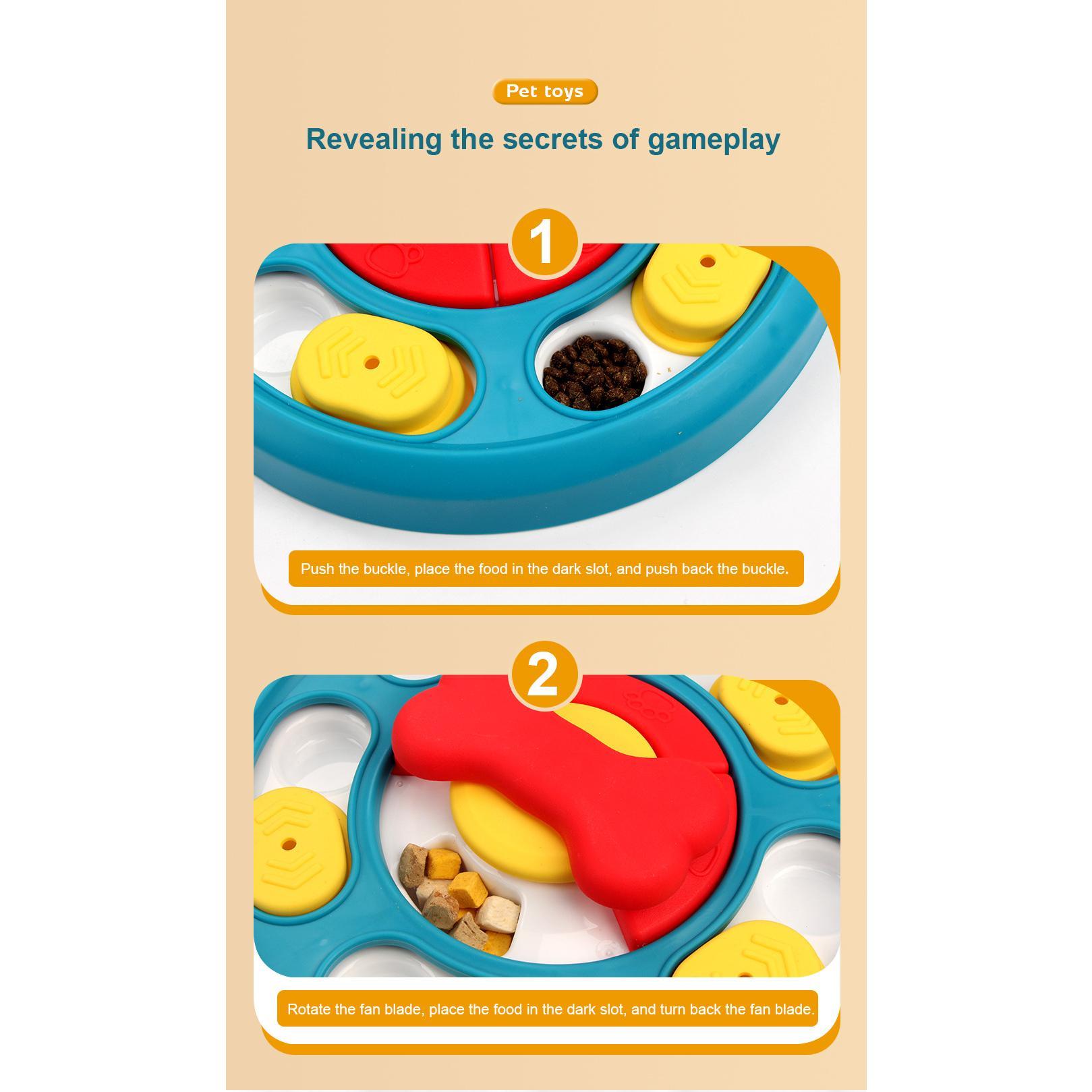 Leak-proof Feeding Puzzle Dog Toy