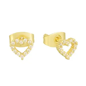 EVRY JEWELS Gold or Silver Plated Women's Blissful Earrings