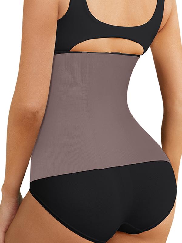 Women's High Stretch  Waist Trainer, Tummy Control Shaper, High Stretch Waist Cincher, Women's Black Shapewear for Daily Wear, Body Sculpting Belt
