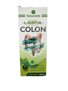 Naturalab Liquid Colon Cleansing Vitamin Supplement - 240mL Dietary Solution with Natural Ingredients, Convenient Bottle for Core Health Needs