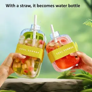 Silicone Ice Cube Trays 2 in 1 - Cups & Bottle Design, Holiday Souvenir Gift for Beer Outdoor Fun