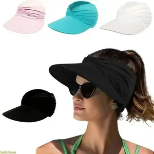 4-Pack Lightweight Outdoor Sun Visors – Extreme UV Sun Defense, Ultimate Protection, Breathable, Comfortable, Essential Accessory for Beaches, Travel, Sports