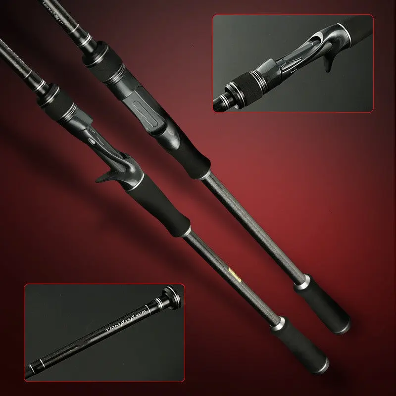 High Carbon Casting Fishing Rod With Trigger Handle