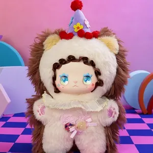 Lovely Emma Spicy Party Series Plush Blind Box, Enchanted Forest Plush Toy Keychain, Collectible Figurine, Random Character Inside