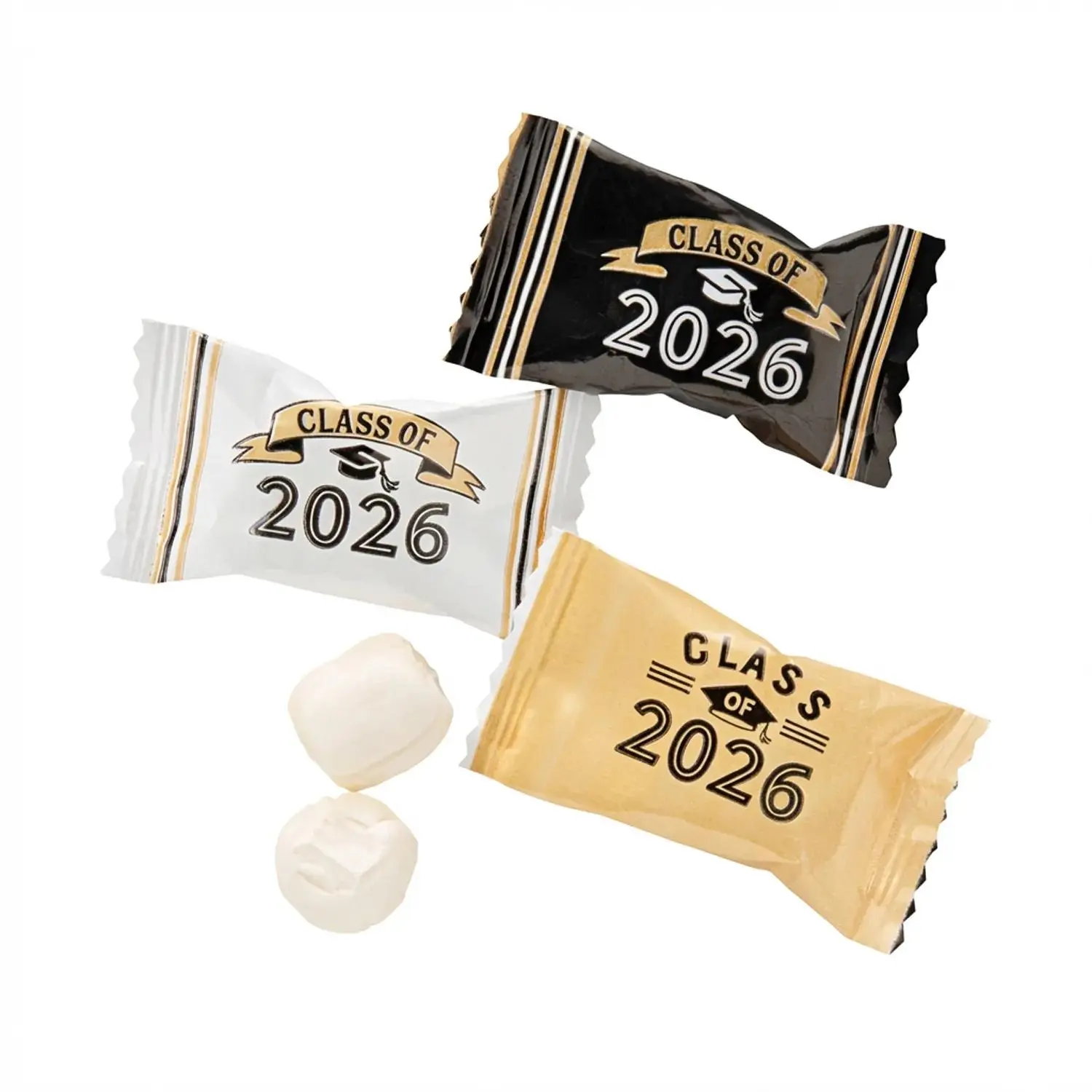 14 oz. Class of 2025 Graduation Party Classic Buttermints - 108 Pc.