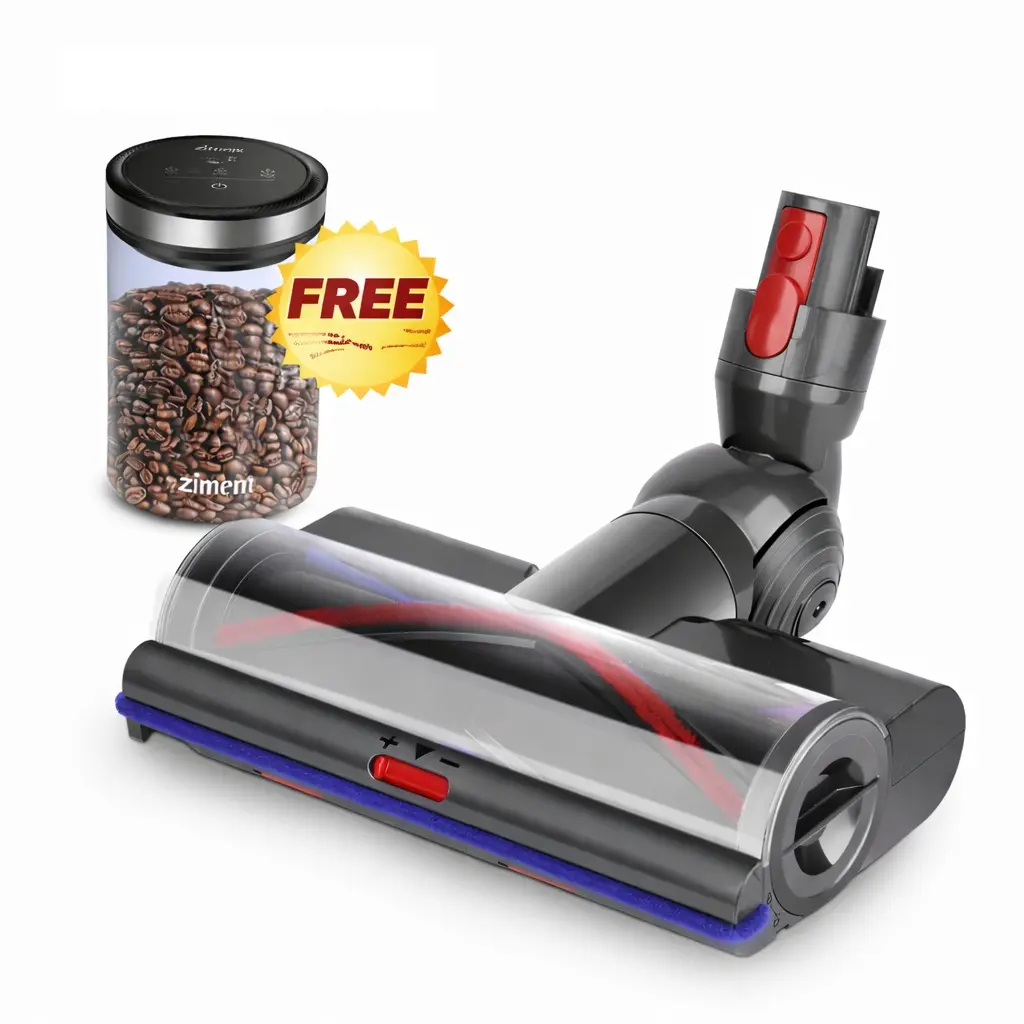 【Father's Day Gift】Upgrade High Torque V11 Replacement Head for Dyson V7/V8/V10/V11/V15/SV10/SV11/SV12/SV14/SV15 Cordless Vacuum Cleaner, Vacuum Head Accessories with Anti-Tangle and Adjustable Suction Summervibes