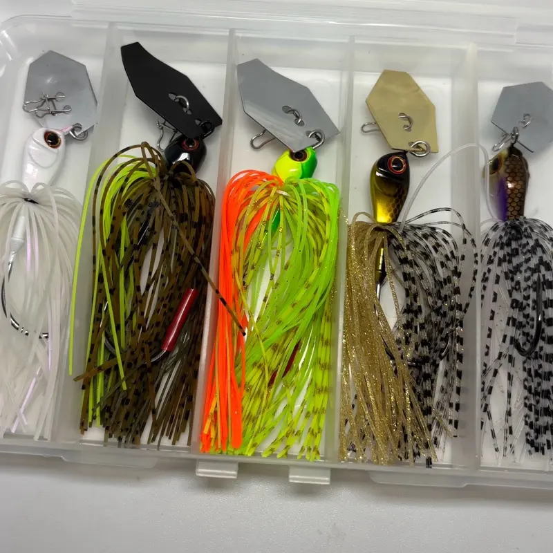 Defense Bait and Tackle ChatterBait set- (5 pack) 1/2 oz