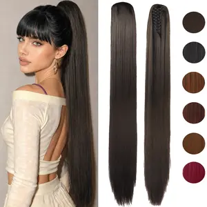 Twicebeauty Claw Clip Ponytail Extension Sythetic Hair Clip in Ponytail Hair Extensions Sythetic Hair Pony Tails Hair Extensions For Women 30 Inch