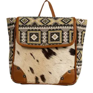 Bison Ridge Backpack with Hair-on Hide