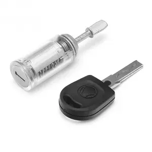 Transparent practice lock compatible with the HU66 2-in-1 tool