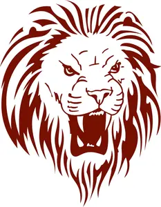 King Of Jungle Tribal Lion Cat Car Truck Window Laptop Vinyl Decal Sticker