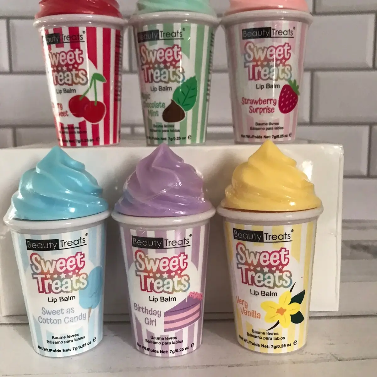 Ice Cream Lip Balms Lipgloss Compact