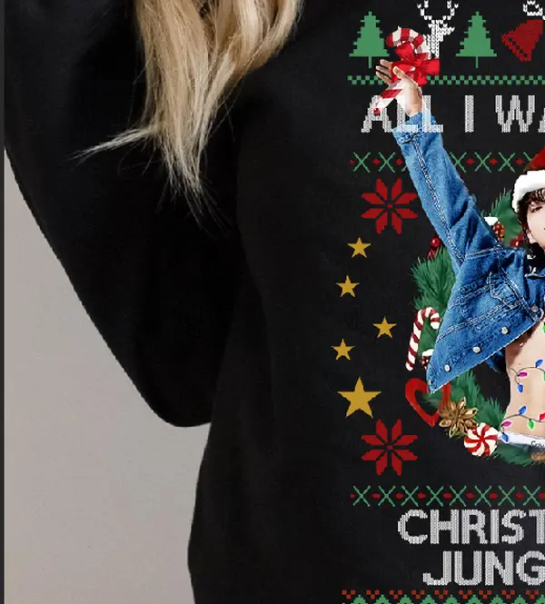All I Want For Christmas Is JK Shirt, Christmas Gift, Vintage Unisex Shirt Sweatshirt Hoodie