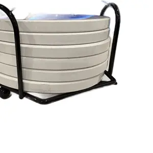 Funny Emoji Drink Coasters Types of Friends After 2 Drinks Set of 6 Ceramic Coasters for Tabletop Protection