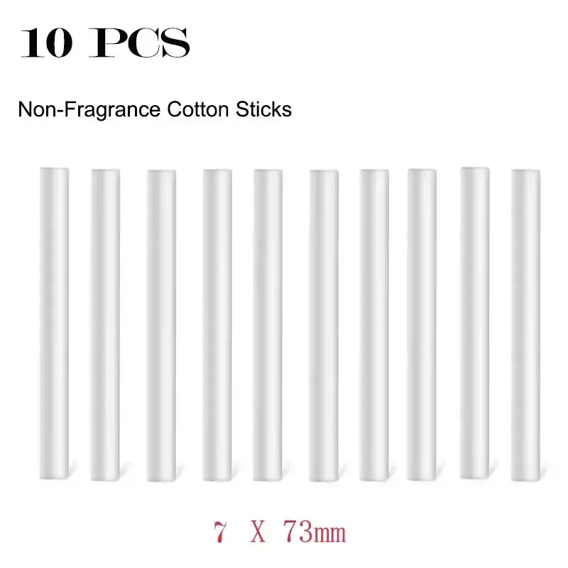 7X73mm Perfume-Less Cotton Stick Non-Fragrance Cotton Core For Car Outlet Air Freshener Auto Perfume Vent Air freshener