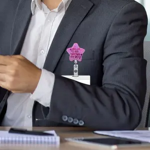 Star Badge Reel, Relatable Sparkly ID Clip, No More Stress Fumbling for Work Ids!, Viral Tiktok Pick for Nurses & Teachers