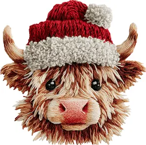 DTF Transfer – Yarn Cow Multi Sizes