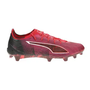 PUMA Mens Ultra 6 Ultimate Christian Pulisic Firm GroundArtificial Ground Soccer Cleats  - Red