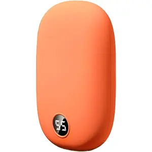 Hand Warmers Rechargeable, 720°   All-Round Heating Electric Hand Warmer, 10000mAh Portable Hands Heater Up to 14Hours, USB-C Pocket Heater Gifts for Christmas,Hiking,Camping,Hunting Gear