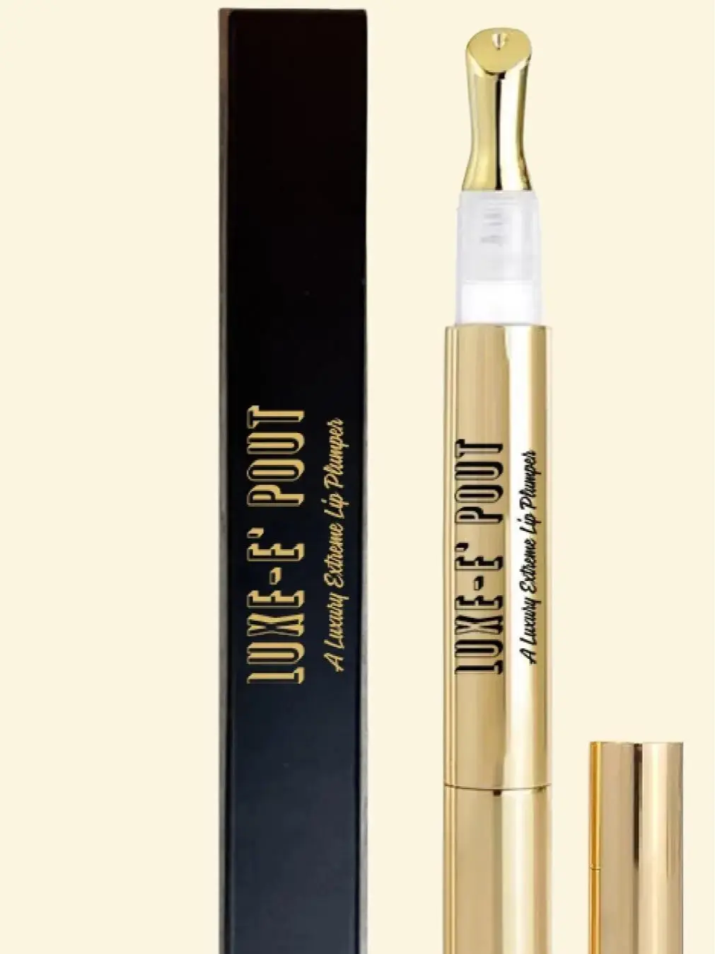 LUXE-E POUT- A Luxury Vegan Extreme Lip Plumper