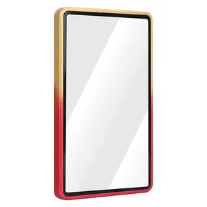 Magnetic Aluminum Alloy Case, UV Resistant Tempered Glass Protector, Stackable Anti-Crack Storage Box, Gradient Luxury Design For BGS 35PT Graded Sports Trading Card, Premium Collector Protection Card-Not Included