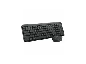 Logitech MK250 Bluetooth Wireless Mouse and Keyboard Combo: Fast & Easy Connectivity, Compact Wireless Keyboard, Ambidextrous Mouse (Graphite) - Wireless Bluetooth Keyboard - Graphite - Wireless B