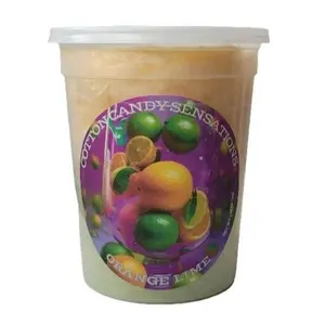 Orange Lime Gourmet Cotton Candy - Cotton Candy Sensations 200+ Flavors