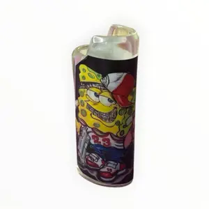 Large Gangster SpongeBob and Patrick lighter holder