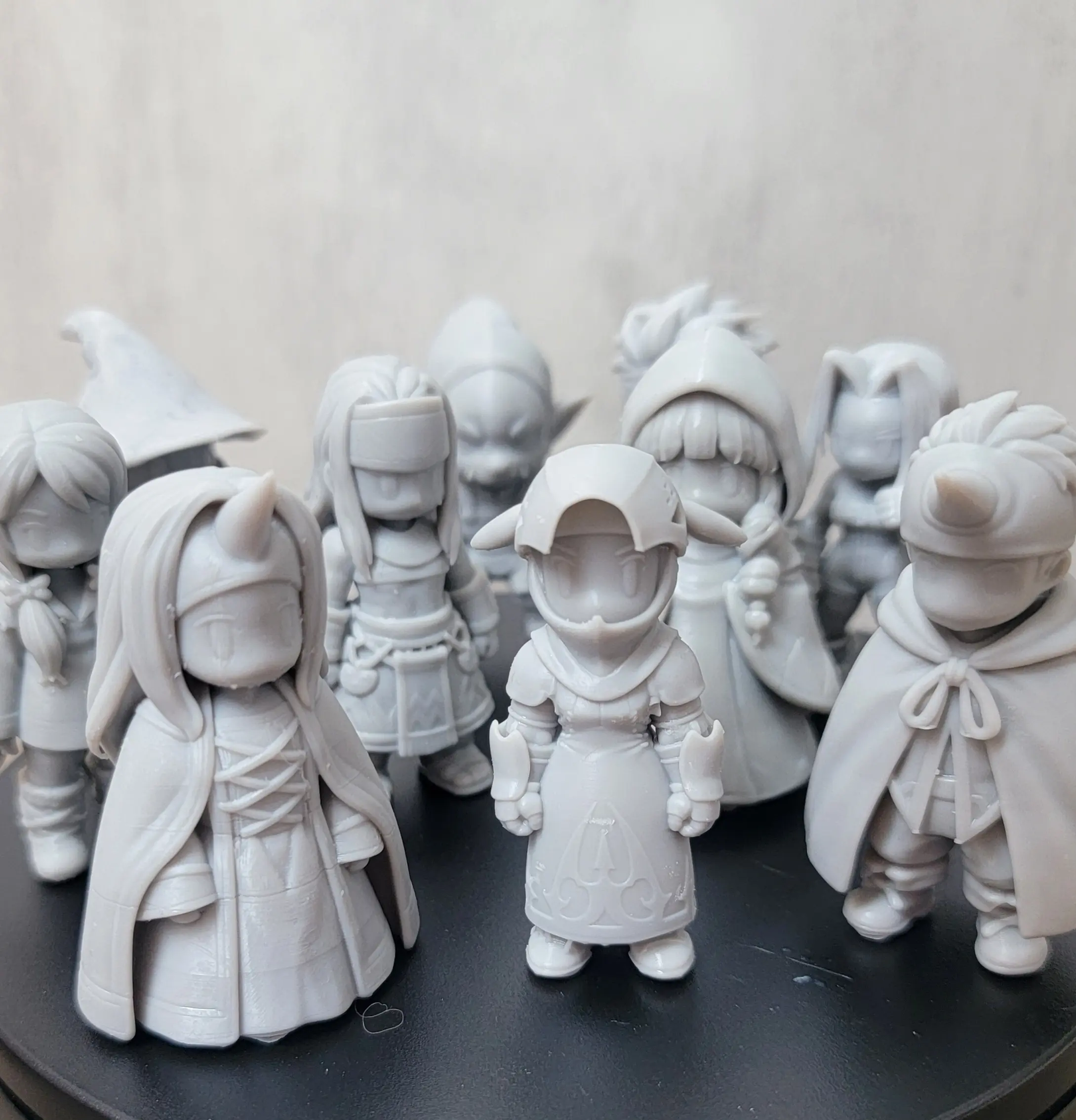 Job Class and Monster Miniatures - Detailed, Collectable, Handmade