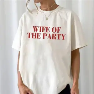 Soulful - Wife Of The Party TShirt, Bride to be gift, Engagement party gift, Bachelorette Party T-Shirt, Bride Tee, Funny Bride Tee, Wedding Party TShirt