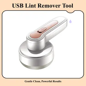 Portable Lint Remover and Hairball Trimmer with USB Charging Cable Included Multifunctional Dust Removal Gentle on Fabrics Effective Cleaning Power