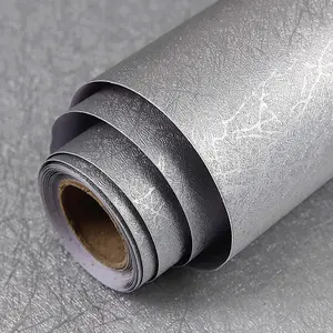 45x500cm Thick Self-Stick Dark Pattern Wallpaper Roll, Peel & Stick, Removable, Vinyl, Modern Style, Kitchen Wallcovering