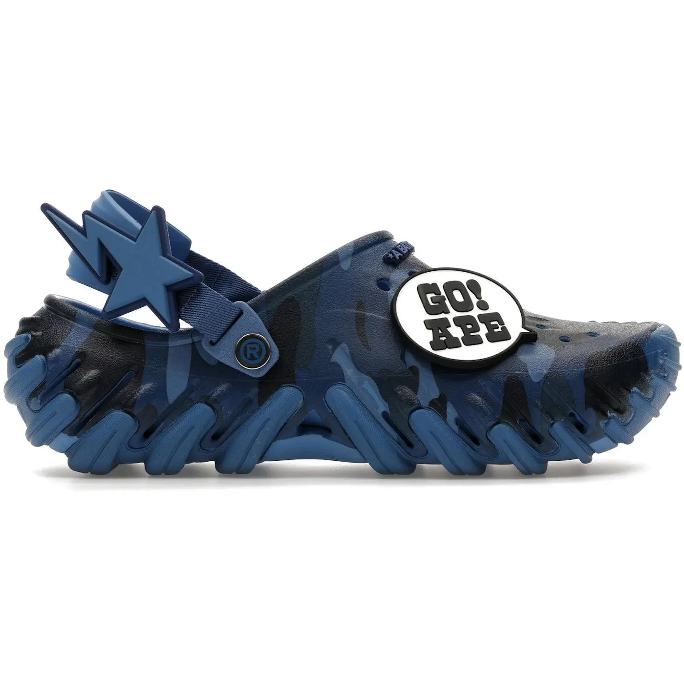 Crocs Echo RO Clog Bape Powder Blue Camo