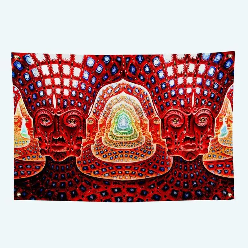 Tool Poster Tapestry 10,000 Days Banner Huge Vintage Buddha Poster Flag 3x5ft For Home Decor Living Room College Dorm Bedroom Decoration Cotton Decorative bedroom decor mens room decor tapestry bedroom decorations cool stuff for your bedroom tiktokshopspr