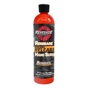 Renegade Products | Grease Release Hand Scrub 12oz – Biodegradable Heavy-Duty Cleaner with Pumice for Mechanics & Shops Renegade Products | Grease Release Hand Scrub 12oz – Biodegradable Heavy-Duty Cleaner with Pumice for Mechanics & Shops