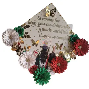 Mexican Grad cap topper- woman
