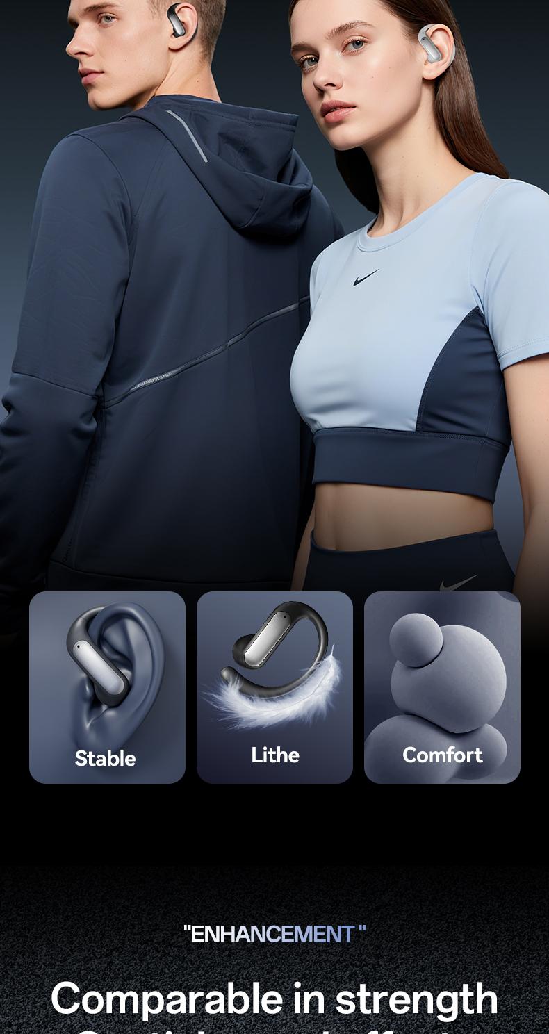 Wireless Earbuds, Sports Bluetooth Headphones, 80Hrs Playtime Ear Buds with LED Power Display, Noise Canceling Headset, IPX5 Waterproof Earphones for Workout/Running