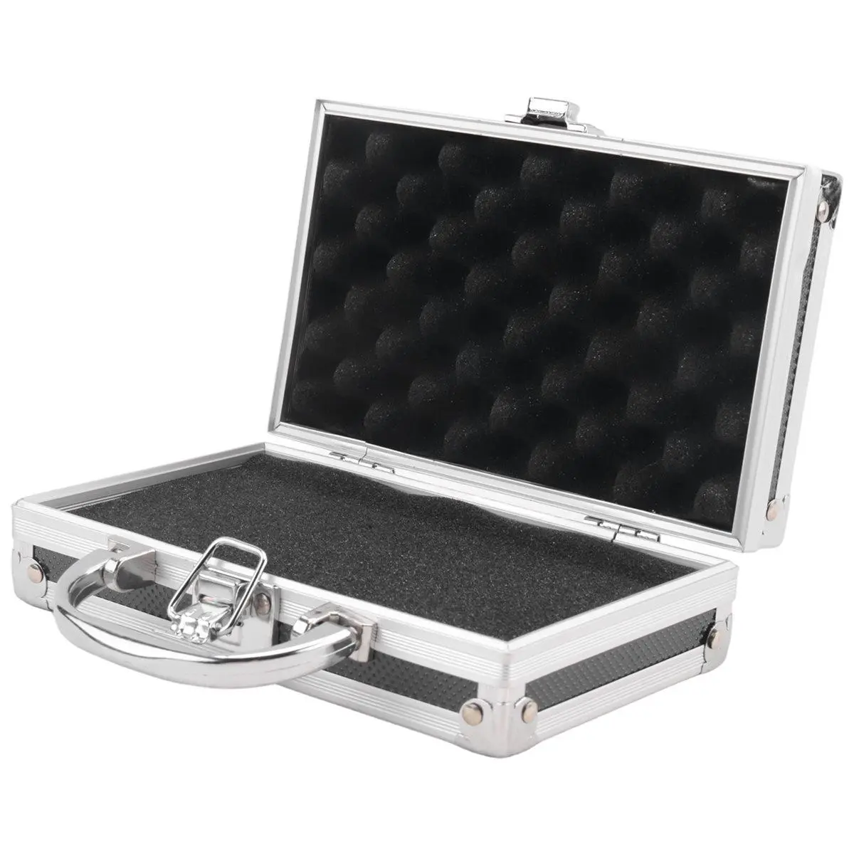 Aluminum Alloy Toolbox Accessories Storage Box Practical Aluminum Suitcase Portable Handle Small Toolbox Storage Box