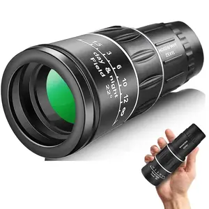 Sihea 16X52 Mini Monocular Telescope High Powered for Adults Birthday Gifts for Men Dad Him Husband Teen Boys BAK4 & FMC Prism Scope for Birdwatching Outdoors Hunting Cool Gadgets for Men