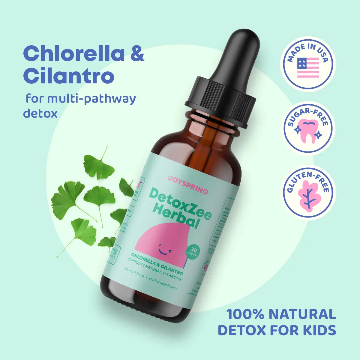 JoySpring Zeolite Herbal Blend – Natural Supplement with Chlorella & Cilantro JoySpring Zeolite Herbal Blend – Natural Supplement with Chlorella & Cilantro