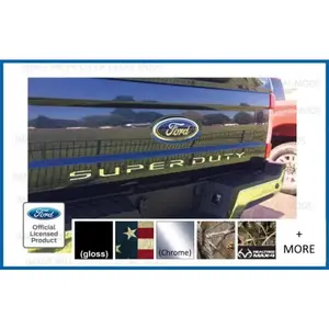 2017 - 2022 SUPER DUTY Letter Inserts (thin) for Tailgate F250 F350 F450 Decals Stickers