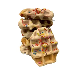 Bruges 6-Pack: Birthday Cake Liège Waffle Bruges 6-Pack: Birthday Cake Liège Waffle
