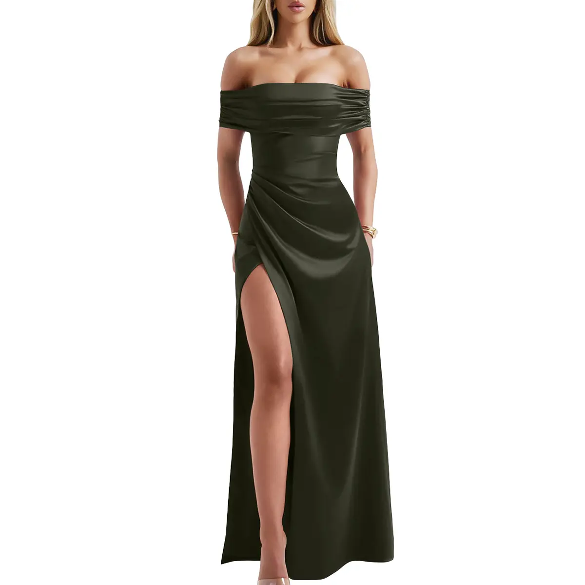 oys bodycon dress OYS Women's Sexy Long Sleeve V Neck Ruched Bodycon TikTok Product Data - GMV, Best Sellers & Influencer Insights