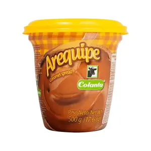 Colanta Dulce de Leche Arequipe – 500g (17.6 oz) – Traditional Colombian Milk Caramel Spread – Imported from Colombia