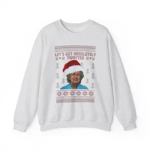 Ugly Christmas Sweater, Funny Holiday Party Sweatshirt, Festive Drinking Xmas Shirt, Gag Gift