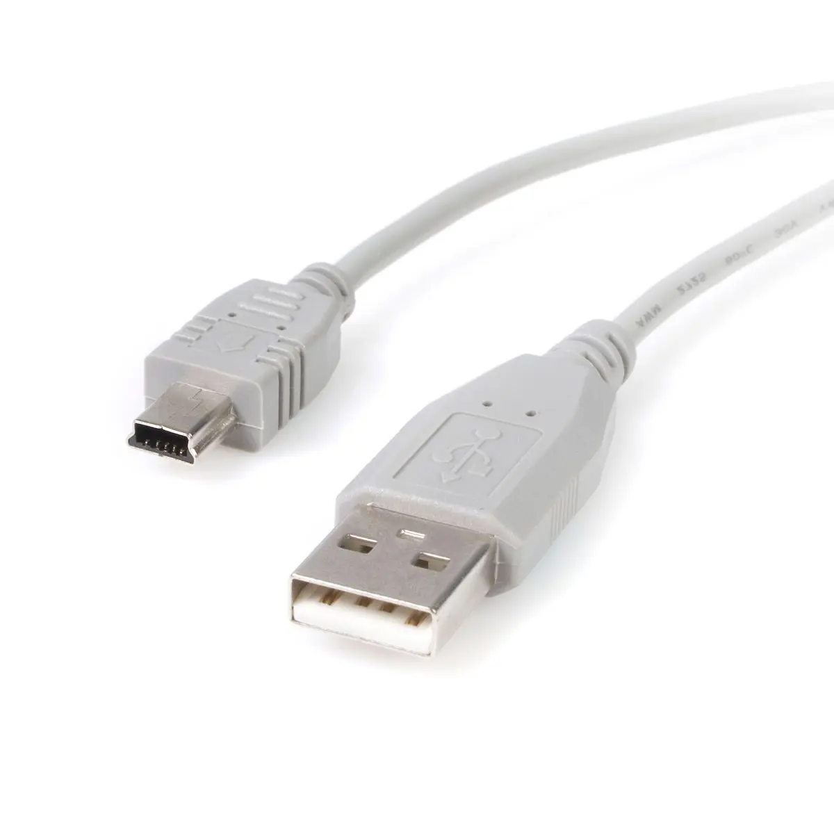 StarTech 3' USB A to Mini B USB 2.0 30 AWG Cable - for Mobile Digital Cellphone Smartphone Charging