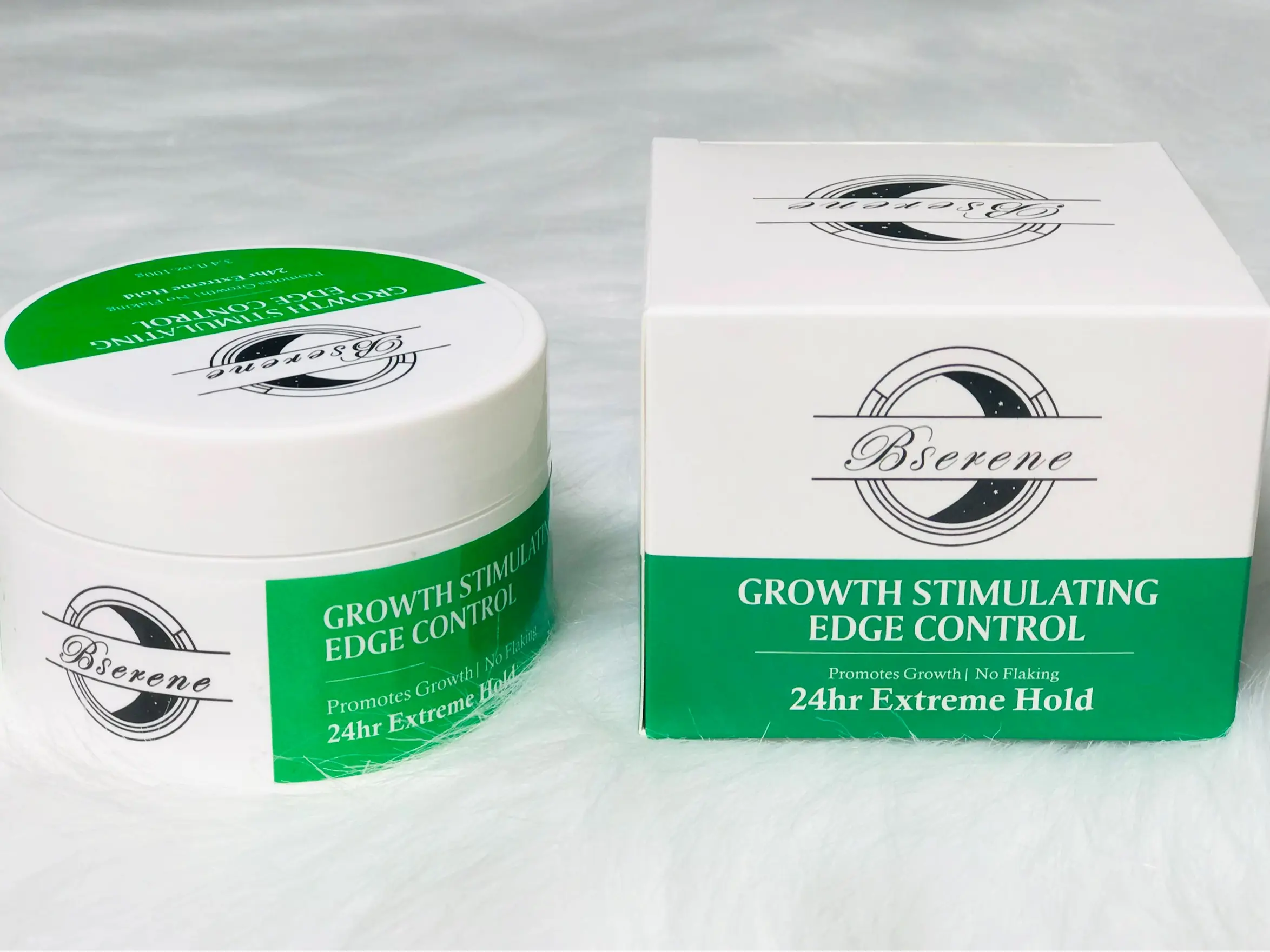 Bserene Hair Loss Products - Growth Stimulating Edge Control with 24hr Extreme Hold