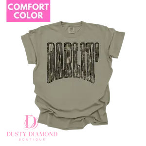 Darlin' Camo Comfort Color T-shirt