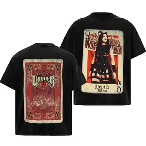 Stephanie Vaquer WrestleMania Card Retro Unisex T-Shirt, Fashion Cotton, Full Colors, Full Sizes, For Men, For Women