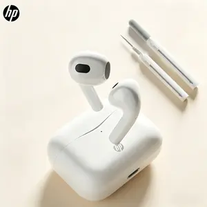 Hp 5.3 Wireless In-Ear Earbuds, Noise-Canceling Microphone, Clear Calls, TWS Stereo Sound, Auto Reconnect, Comfortable Fit, Compatible with iOS & Android
